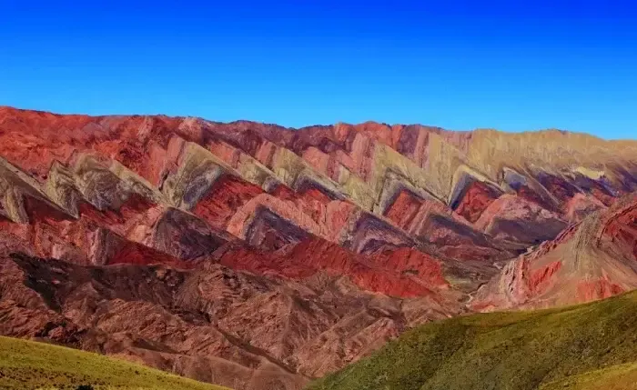 Sunset in the mountains