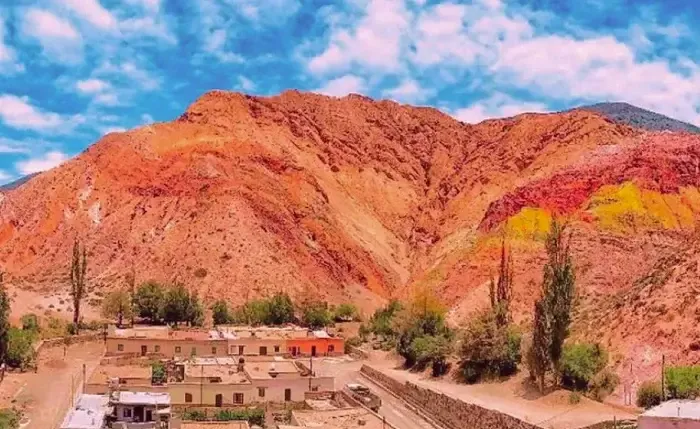 Sunset in the mountains